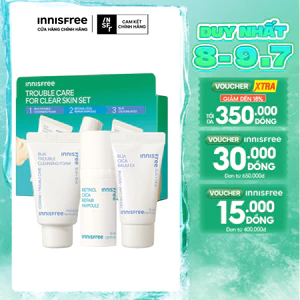 Bộ sản phẩm Trouble Care For Clear Skin Set (HSD 8/2026)