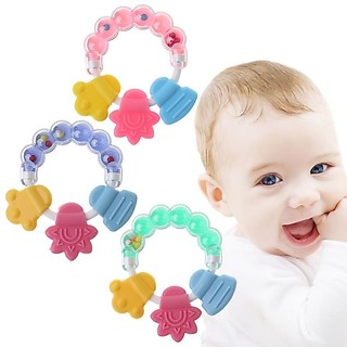 Đồ chơi lục lạc bằng silicone vui nhộn an toàn dành cho trẻ