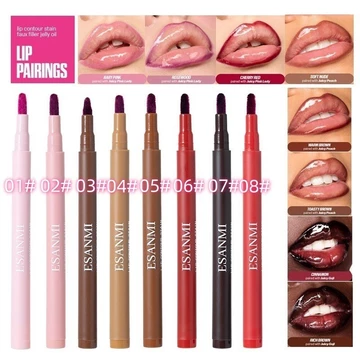8 Màu Matte Lip Liner Outline Lip Shape Natural Matte Lip Liner Lip Makeup 2026.7.192026. 7.19 z0731a6