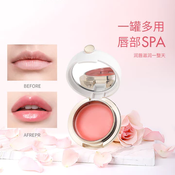 T Thái Lan TREECHADA Hoa Hồng Ngủ Môi Mặt nạ Phai Màu Môi Đường Dưỡng Ẩm Sửa Chữa Phai Màu Đường TR Mặt nạ Môi