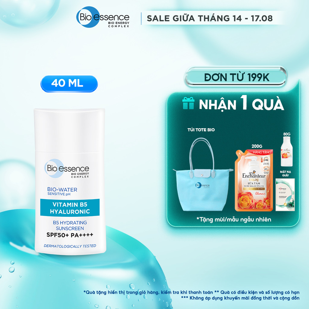 Kem Chống Nắng Bio Essence Hydrating Suncreen Dưỡng Ẩm SPF50+ PA++ 40ml