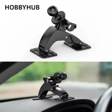 Giá đỡ đầu bóng HOBBYHUB, Đế dính kép Giá đỡ điện thoại xoay 360 độ, Đế thay thế Giá đỡ có thể điều chỉnh Giá đỡ điện thoại di động 17mm Giá đỡ hỗ trợ bảng điều khiển ô tô