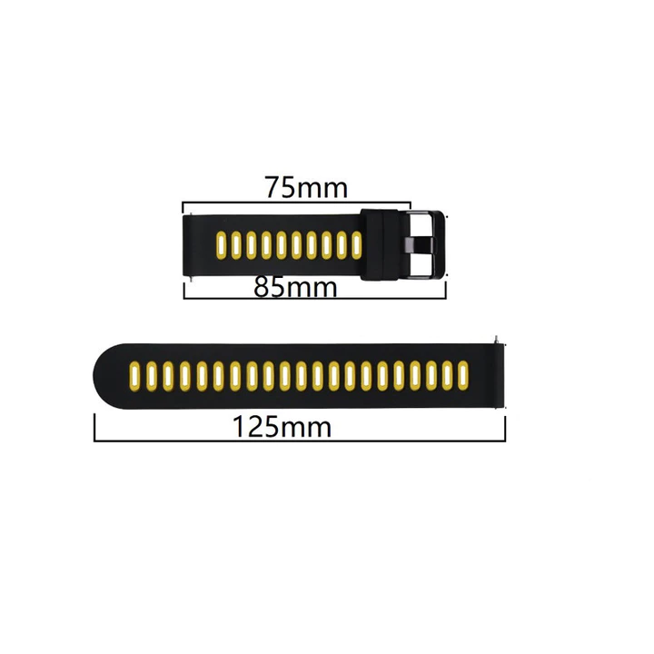 Đồng hồ thông minh GOOJodoQ Đồng hồ thông minh GPS 5 Dây đeo silicon mềm cho đồng hồ thông minh GOOJODIQ GPS 5 Dây đeo đồng hồ thông minh Phụ kiện thắ – 7