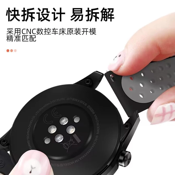Infinix XWATCH Pods Đồng hồ thông minh 2 trong 1 Dây đeo silicon cho Infinix XWATCH Pods Đồng hồ thông minh 2 trong 1 Dây đeo đồng hồ thông minh Đồng – 2