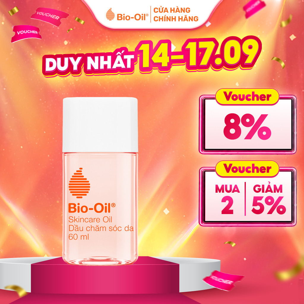 Dầu dưỡng da giúp cải thiện khô sạm và đều màu da, hỗ trợ cải thiện vết rạn da - BIO-OIL Skincare Oil (chai 60ml)