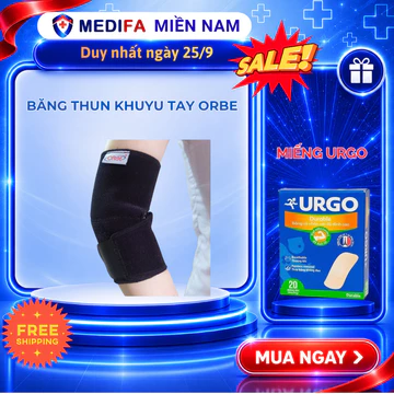 Băng Thun Khuỷu Tay Orbe Chính Hãng - Đai Cố Định & Bảo Vệ Khớp Khuỷu Tay Cao Cấp