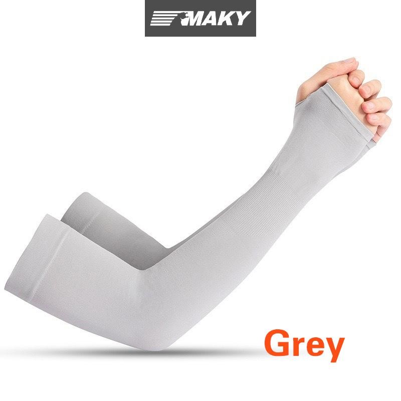Newwellknownepic 1 Cặp Ice Silk Chống Nắng Cánh Tay Bao Unisex El Cover Đi Xe Đạp Ngoài Trời Chạy Câu Cá Lái Xe Tay Chống Tia UV Tay VN