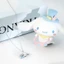 Sanrio Vòng Cổ Cho Chó Lớn Cô Gái Vui Nhộn Quế Chó Hoạt Hình Dễ Thương Ngọt Ngào Đơn Giản Xương Đòn Dây Chuyền Quà Tặng Cho Bạn Gái