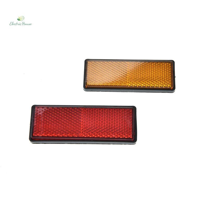 [Nhà Điện] Đèn cảnh báo an toàn đuôi xe đạp bằng nhựa đi xe đạp đèn phản quang phía sau mới
