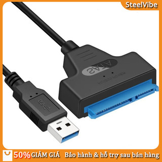 Bộ Chuyển Đổi USB 3.0 Sang SATA Dành Cho Ổ Cứng Gắn Ngoài SSD/HDD 2.5 Inch, Tương Thích Windows/Mac