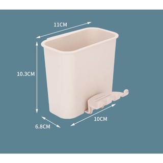 Kệ dán tường đựng bàn chải, kem đánh răng đa năng, kèm móc treo đồ tiện dụng