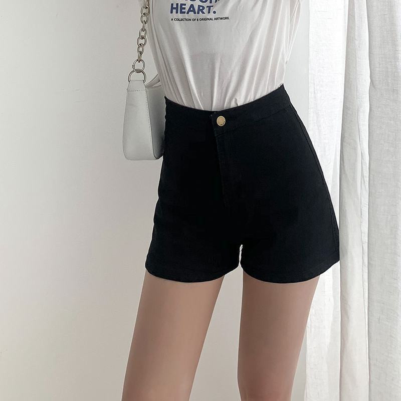 Quần short nữ kaki , Quần lưng cao KHÔNG TÚI lưng cao ôm sát body 😆 - Q01