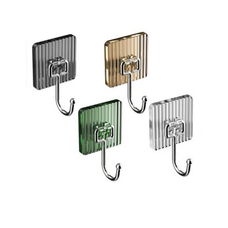 Móc dán tường treo đồ đa năng Acrylic - siêu dính, chịu lực tốt