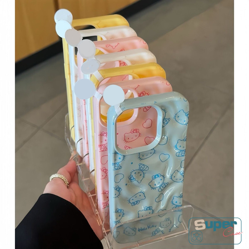 Ốp Lưng Tương Thích Cho IPhone 13 17 16 15 11 12 14 Pro Max Air 7Plus 16 8 14 15 7 Plus 15 16 14 13 12 Pro SE 2020 Phim Hoạt Hình Ngọt Ngào Dễ Thương Hello Kitty Trái Tim Tình Yêu Bìa Mềm