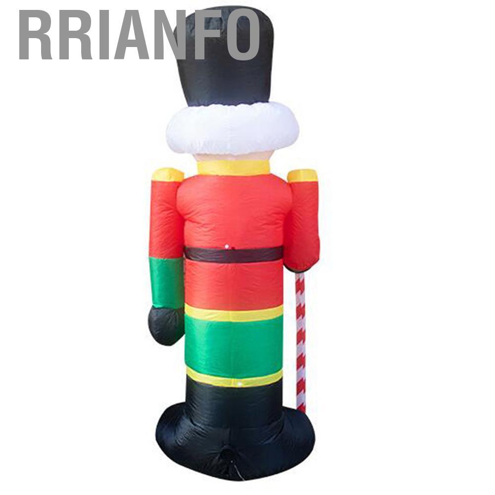 Rrianfo Rrianfo 8 Ft Kẹp Kẹp Giáng Sinh Bơm Hơi Ngày Lễ Trang Trí Nhà Cửa Đèn LED Ngoài Trời Đồ Trang Trí Quà Giáng Tiệc Năm Mới Cửa Hàng Trang Trí Sân Vườn