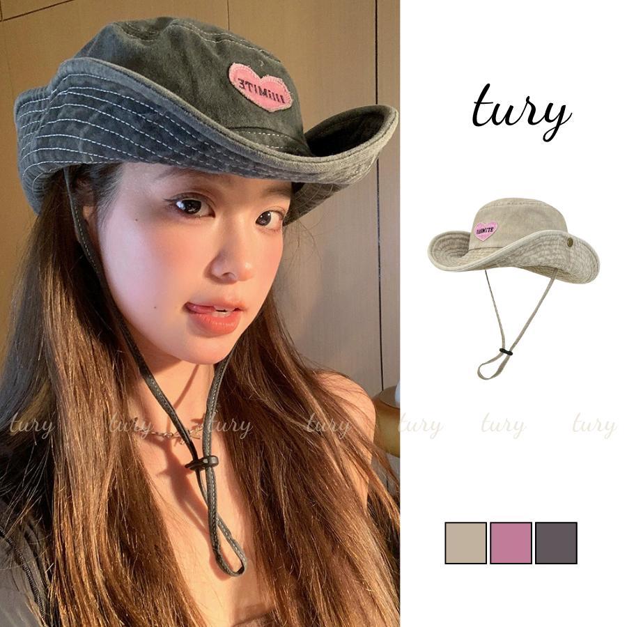 Mũ Tai Bèo Unisex Nam Nữ - Tury - Mũ Bucket Trái Tim Siêu Cá Tính - NV110