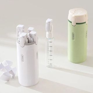 Bộ Chai Có Thể Đổ Lại Du Lịch DANBY, Bộ Chai Rỗng Chống Rò Rỉ 4 Trong 1, Nhẹ Có Thể Tái Sử Dụng 30ml Chai Lotion Bơm Có Thể Tháo Rời Chuyến Công Sở