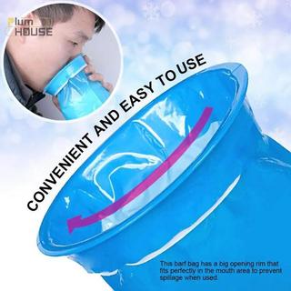PlumHOUSE 5 / 10 Cái 1000ML Túi Nôn Du Lịch Dùng Một Lần Ô Tô Máy Bay Chuyển Động Bệnh Buồn nôn Nôn Túi Vệ Sinh Khẩn Cấp Vomit VN
