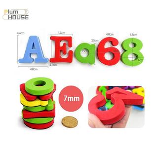 PlumHOUSE Chữ Cái Từ Số Bảng Chữ Cái ABC 123 Nam Châm Tủ Lạnh Nhựa Giáo Dục Mầm Non Bộ Học Tập Chữ Hoa Thường Toán VN