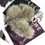 Thắt lưng lưng hình ngôi sao mặt trăng DUSKGLOW, Thiết kế hợp thời trang Dây chuyền kim loại Faux Fur Belt, Vintage Y2K Punk Spicy Girl Plush Furry Connector Belt Thời trang nữ