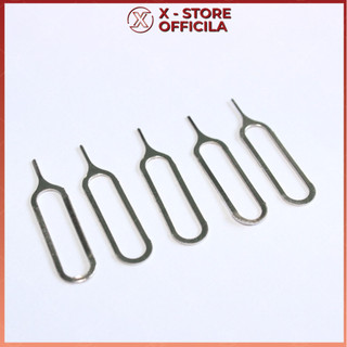 Que lấy SIM bằng thép không gỉ combo 2 que , cây chọc sim đa năng, dụng cụ mở khay SIM điện thoại - QCSN
