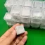 Phấn hồ bơi trung tính EDIWANY Snooker, Phấn bi-a TP7500 vuông chống trượt, Bột mịn Màu hồng / Xám Phụ kiện bi-a phấn bi-a