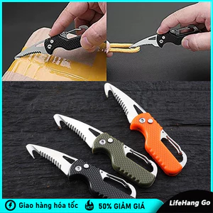 Dao đa năng - Cắt thùng giấy/dây thừng/dây dù, an toàn & tiện lợi