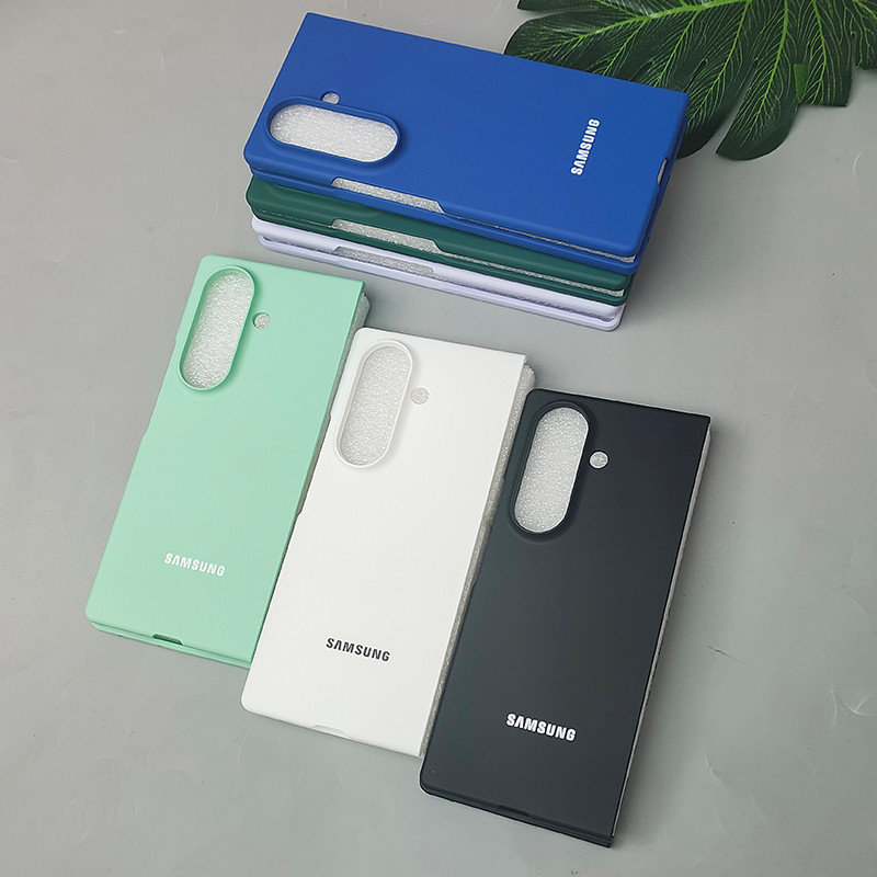 Ốp Nhựa Siêu Mỏng Cho Samsung Galaxy Z Fold 4 5 6 7 5G Điện Thoại Cứng Bảo Vệ Mặt Sau Vỏ Chống Sốc Cho ZFold7 Fold6