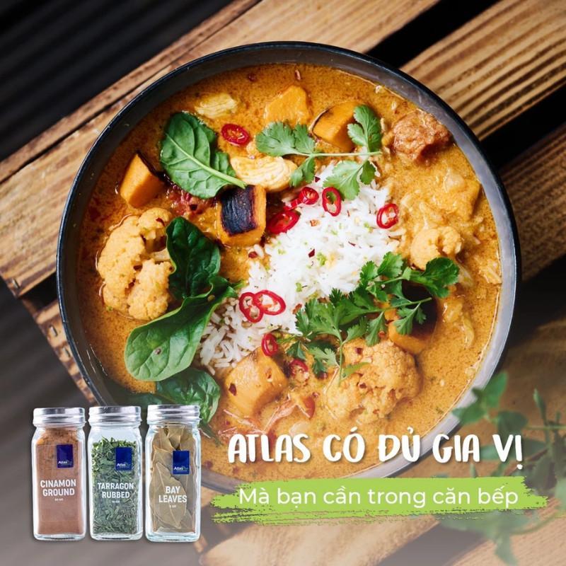 Lá Mùi Tây Atlas Garden Parsley Leaves 14g, Gia Vị Nhập Khẩu Chính Hãng Chuẩn Vị Nhà Hàng