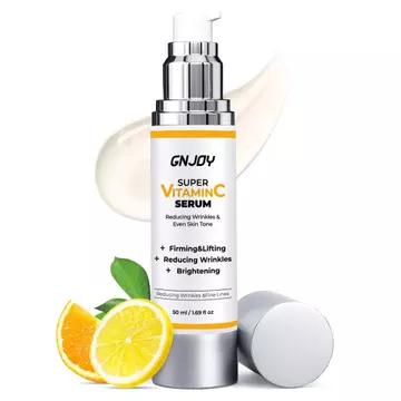 Serum Vitamin C cho mặt | 84% Super C Serum Dành Cho Nữ Trên 70 Tuổi, Vitamin C Hyaluronic Acid Caffeine Cho Trưởng Thành Tất Cả Trong Một Hydrate, Sửa Chữa, Chắc Chắn, Nâng, ooth Fine Lines - 50ml 4