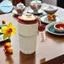 Pufangbliss 316 Cốc cà phê cách nhiệt bằng thép không gỉ Hiển thị nhiệt độ kỹ thuật số BPA Free 450ml Cốc giữ nhiệt Hoàn hảo cho văn phòng Sử dụng hàng ngày VN