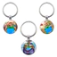 Câu chuyện đồ chơi SQ11 5 Móc khóa Acrylic Anime Charm Lilypad Buzz Lightyear Mặt dây chuyền bền cho ba lô & chìa khóa