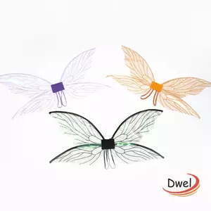 DWEL Fairy Wings Bé Gái Công Chúa Thiên Thần Cánh Trang Phục Phụ Kiện Halloween Trang Phục Hóa Trang Cánh Trang