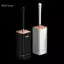 GCDHome Silicone Bàn Chải Vệ Sinh Bộ Tay Cầm Dài Không Khoan Treo Tường Qui Khô Rò Rỉ Cho Phòng Tắm Vệ Sinh Sâu Bền Đa Năng Sử Dụng HOT