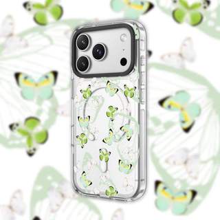 Xanh Trắng Bướm Trong Suốt Đen HỒNG CAMERA RING PHIÊN BẢN Tác Động Hút Từ Tính Trong Suốt Cho IPhone 17 / 16 / 15 / 14 / 13 Pro Max Air Với Bao Bì Cao Cấp