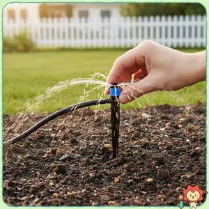 360° Vòi phun nước tưới vườn có thể điều chỉnh 30 chiếc Đầu nối ống 4 / 7mm đa năng cho tưới cỏ sân