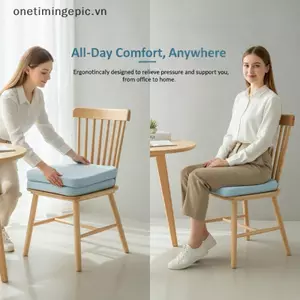 VFZ Memory Foam Car Seat Cushion Thi Pad thoáng khí cho ghế văn phòng và Carfort Giảm đau Ba ngồi lâu OTE