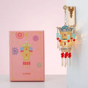 Tử Cấm Thành Rỗng Hoa Văn Xây Dựng Dạ Quang Dán Tủ Lạnh Quà Tặng Kỷ Niệm Bắc Kinh Văn Hóa Sáng Tạo Tủ Lạnh Dán Du Lịch Cổ Điển Thần Tài 7.1