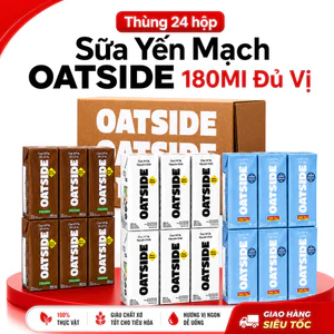 Sữa Yến Mạch OATSIDE Barista Oat Milk Mini 180ml (Nhiều Hương Vị)