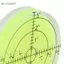 Belleshopp Belleshopp Cấp Bong Bóng Đường Kính 60mm Độ Chính Xác Cao Bullseye Tinh Thần Ngang Cardan với Quy Mô cho Chân Máy Quay Đĩa Bàn Xoay