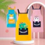 Tạp dề Smock chống thấm nước cho trẻ em Tranh nghệ thuật dài tay Mẫu giáo Lớp học bữa ăn, Mầm non, Ở nhà hoặc JGHV