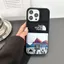 Ốp điện thoại di động bằng da Cotton Apple 17 iPhone15pro