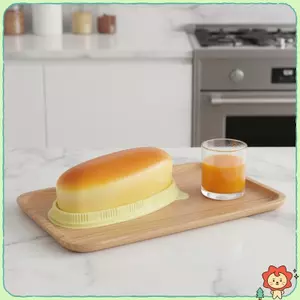 Bánh phô mai mô phỏng bền bỉ Phục hồi chậm Đồ chơi ép mềm để giảm căng thẳng hàng ngày Quà tặng trẻ em