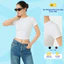 Áo Phông Nữ Yody Crop top Thun Rib Năng động Mềm mại WCTS26S010