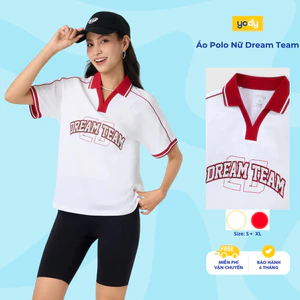 Áo Polo Nữ Yody Dream Team Năng Động Thể Thao Thoáng Khí Mềm Mại WCPO26S019