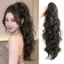 DONOVANQQ Big Waves Claw Kẹp tóc đuôi ngựa Tóc giả, Bộ tóc đuôi ngựa tổng hợp thanh lịch, chịu nhiệt với kẹp mở rộng tóc Giả dài xoăn cho nữ