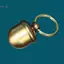 1 Chai thuốc nhỏ bằng đồng thau Acorn ngoài trời Chống ẩm di động Kho chống nước Hộp đựng thuốc sơ cứu Bình kín
