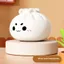 QEARY Bubble Bun Fidget Toy, Glitter Soft Rebound Bóp Bubble Bun Toy, Mô phỏng vui nhộn Giải nén chậm Hình hoạt hình Đồ chơi Squishy mềm cho trẻ em