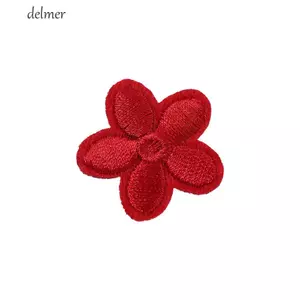 DELMER Sắt Trên Miếng Dán Đề Can Túi Trẻ Em DIY 10 Chiếc Đầm Quần Áo Phụ Kiện May Vá