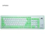 < CarFashion > Bàn phím chơi game silicon mềm chống bụi có thể gập lại 103 phím cho máy tính xách tay / máy tính